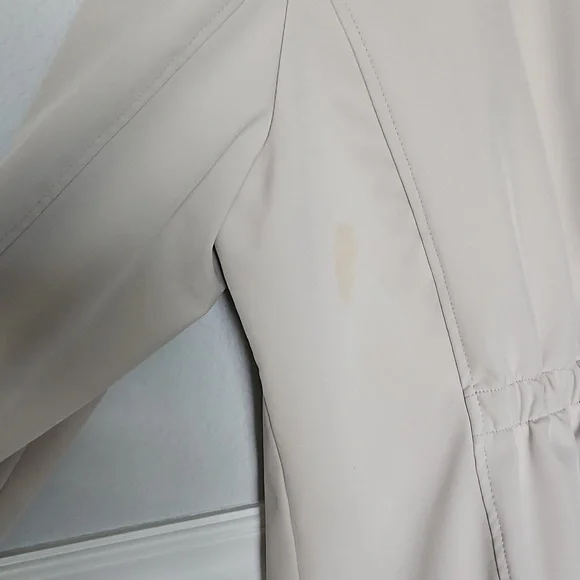 Tommy Hilfiger Trench Rain Coat Removable Hood Tan XL - Picture 7 of 11